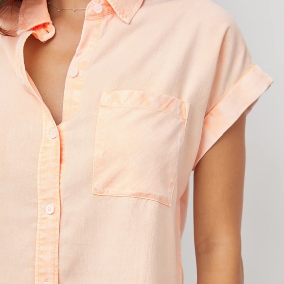 Rails NWT Lex Peach Acid Wash | Size Small - Picture 6 of 14